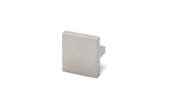 Greep Messana, boorafstand 32, L 42 mm, B 42 mm, H 25 mm, roestvrij staal finish geborsteld
