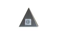 Delta Maxi alu enkel stopcontact D-NL-L