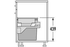 Hailo eurocargo-S 50cm 30l + 19l