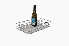 Flessenverdeling voor korf k400mm chroom