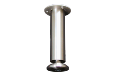 Meubelpoot amalfi rvs h.100mm