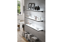 Teo Slim led glastablet 450mm 4.85W 4000K zwart
