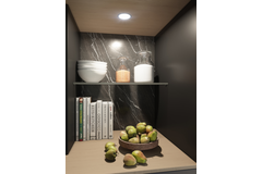 Sun led 3W/24V 3000K zwart