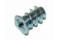 Euro schroef 6,3 x 13mm Pozidrive verzinkt
