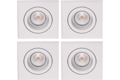 Tronix led spot set 4x wit 5W/230V 3000K 38° 395lm