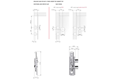 Kastophanger APC6 links met drevels