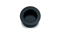 Inkapschelp rond zmk diam 40mm zwart