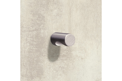 Knop Almus, H 23 mm, ø 12 mm, roestvrij staal finish geborsteld