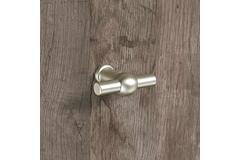 Knop Altedo, L 50 mm, H 37 mm, roestvrij staal finish geborsteld
