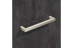 Greep Anzio, boorafstand 608, L 618 mm, B 10 mm, H 32 mm, roestvrij staal geborsteld