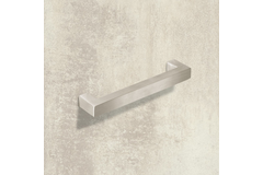 Greep Aosta, boorafstand 416, L 432 mm, B 16 mm, H 35 mm, roestvrij staal geborsteld