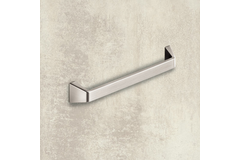 Greep Basilia, boorafstand 192, L 208 mm, B 30 mm, H 30 mm, roestvrij staal finish geborsteld