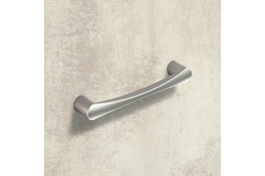 Greep Bruxella, boorafstand 160, L 180 mm, B 20 mm, H 36 mm, roestvrij staal finish geborsteld