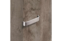 Greep Catana, boorafstand 192, L 199 mm, B 35 mm, H 38 mm, roestvrij staal finish geborsteld
