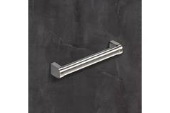 Greep Como, boorafstand 320, L 332 mm, B 26 mm, H 45 mm, Roestvrij staal geborsteld / roestvrij staal finish geborsteld