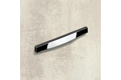 Greep Forli, boorafstand 160 / 192 mm, L 204 mm, B 18 mm, H 16 mm, glans verchroomd