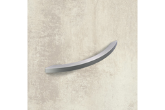 Greep Guarani, boorafstand 160, L 181 mm, B 10 mm, H 31 mm, roestvrij staal geborsteld