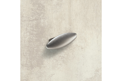 Greep Meduno, boorafstand 32, L 80 mm, B 29 mm, H 27 mm, tinkleurig