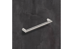 Greep Narona, boorafstand 128, L 140 mm, H 30 mm, ø 12 mm, roestvrij staal geborsteld