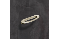 Greep Neapolis, boorafstand 96, L 148 mm, B 15 mm, H 41 mm, roestvrij staal finish geborsteld