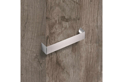 Greep Nursia, boorafstand 160, L 168 mm, B 24 mm, H 30 mm, roestvrij staal finish geborsteld