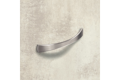 Greep Parma, boorafstand 128, L 138 mm, B 17 mm, H 25 mm, roestvrij staal finish geborsteld