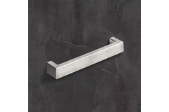 Greep Ponte, boorafstand 192, L 205 mm, B 25 mm, H 37 mm, roestvrij staal geborsteld