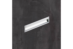 greep om in te laten Spira, L 2000 mm, B 43 mm, H 17.5 mm, Aluminium geëloxeerd