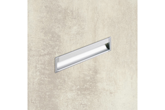 greep om in te laten Spira, L 2000 mm, B 43 mm, H 17.5 mm, Aluminium geëloxeerd