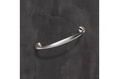 Greep Terranda, boorafstand 96, L 112 mm, B 12 mm, H 24 mm, roestvrij staal finish geborsteld