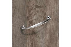 Greep Terranda, boorafstand 96, L 112 mm, B 12 mm, H 24 mm, roestvrij staal finish geborsteld