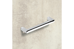 Greep Tornea, boorafstand 192, L 202 mm, B 10 mm, H 32 mm, glans verchroomd
