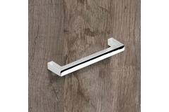 Greep Tornea, boorafstand 192, L 202 mm, B 10 mm, H 32 mm, glans verchroomd