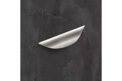 Greep Trento, boorafstand 96, L 171 mm, B 24 mm, H 18 mm, roestvrij staal finish geborsteld