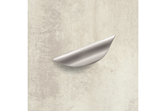 Greep Trento, boorafstand 96, L 171 mm, B 24 mm, H 18 mm, roestvrij staal finish geborsteld