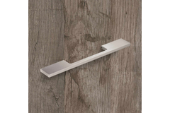Greep Velitra, boorafstand 260 / 320 mm, L 372 mm, B 7 mm, H 34 mm, roestvrij staal finish geborsteld