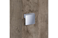 Greep Venusia, boorafstand 32, L 60 mm, B 60 mm, H 21 mm, glans verchroomd
