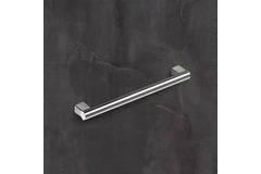 Greep Vieste, boorafstand 128, L 152 mm, H 30 mm, ø 12 mm, roestvrij staal finish geborsteld