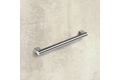 Greep Vieste, boorafstand 128, L 152 mm, H 30 mm, ø 12 mm, roestvrij staal finish geborsteld