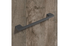 Greep Belluno, boorafstand 96, L 130 mm, B 9 mm, H 28 mm, mat zwart