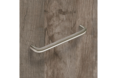 Greep Avenio, boorafstand 128, L 138 mm, H 32 mm, ø 10 mm, roestvrij staal finish geborsteld