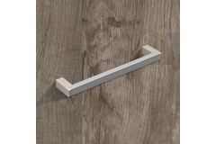 Greep Bermeo, boorafstand 160, L 173 mm, B 12 mm, H 32 mm, roestvrij staal finish geborsteld