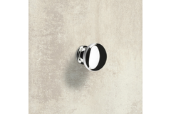Knop Cirpi, H 27 mm, ø 30 mm, glans verchroomd