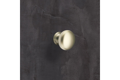 Knop Cirpi, H 27 mm, ø 30 mm, Mat vernikkeld
