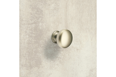 Knop Cirpi, H 27 mm, ø 30 mm, Mat vernikkeld