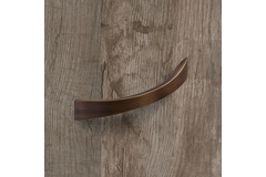 Greep Egara, boorafstand 128, L 155 mm, B 20 mm, H 30 mm, Bronskleurig antiek geborsteld