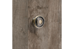 Knop Essa, H 25 mm, ø 32 mm, messingkleurig antiek