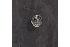 Knop Essa, H 25 mm, ø 32 mm, tinkleurig