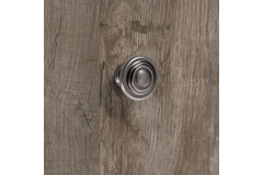 Knop Essa, H 25 mm, ø 32 mm, tinkleurig