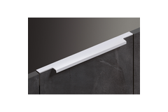 Greeplijst Lamezia, L 895 mm, B 39 mm, Aluminium geëloxeerd
